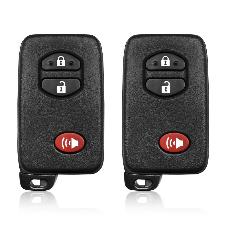 2 Keylessbest Replacement for 2014 2015 2016 2017 2018 2019 Smart Proximity Toyota 4Runner Prius V Venza Prius C GNE 2714515290 Board Key Fob HYQ14ACX 3143MHz 3 Buttons